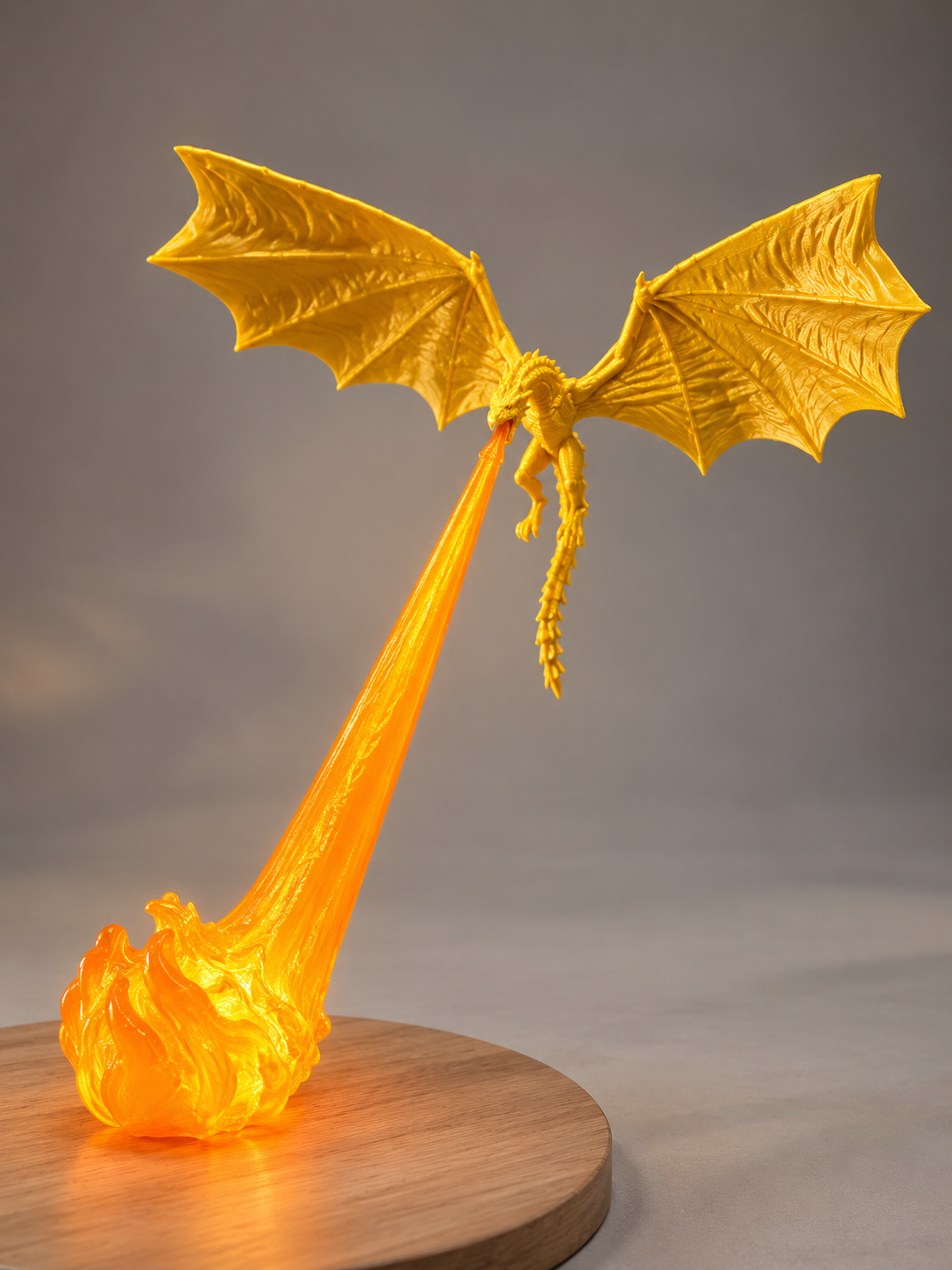 Fire Dragon Lamp