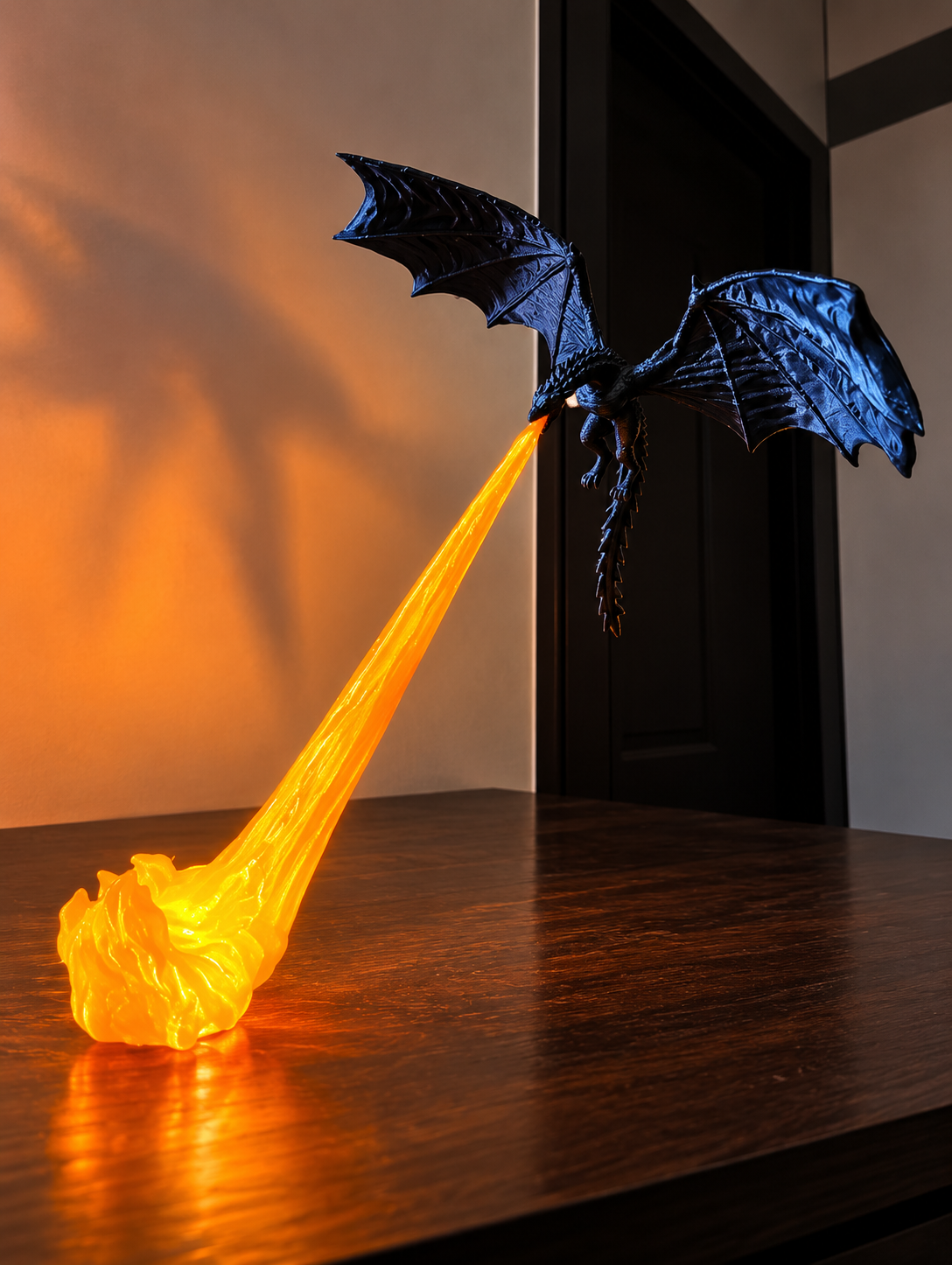Fire Dragon Lamp