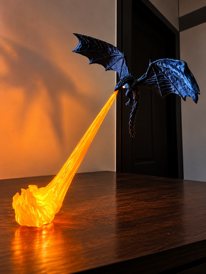 Fire Dragon Lamp