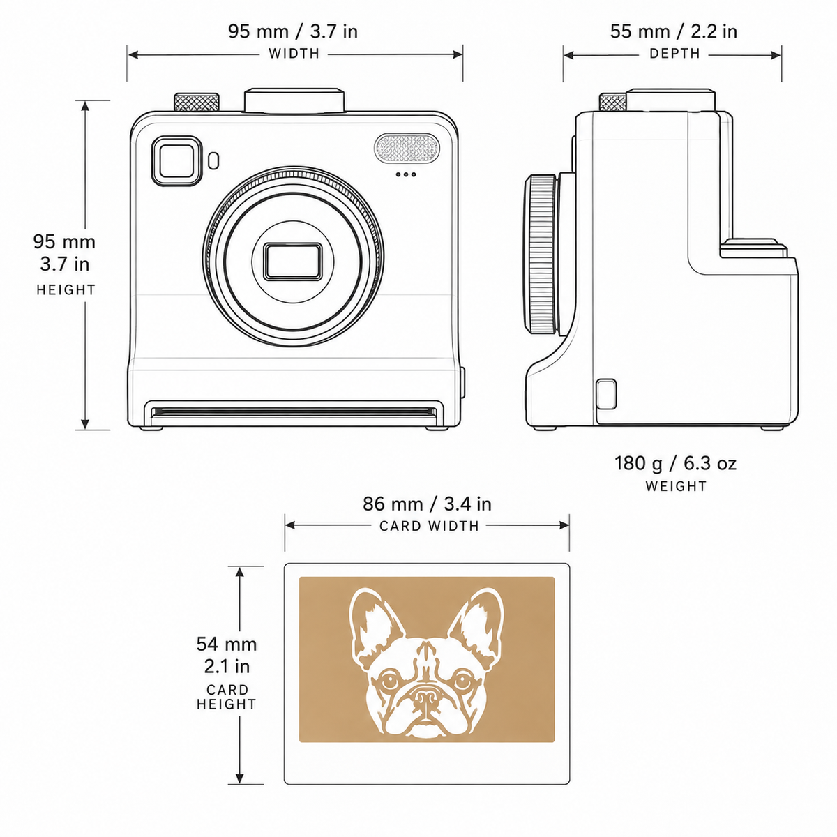 Set of 12 BrewPrint stencil cards